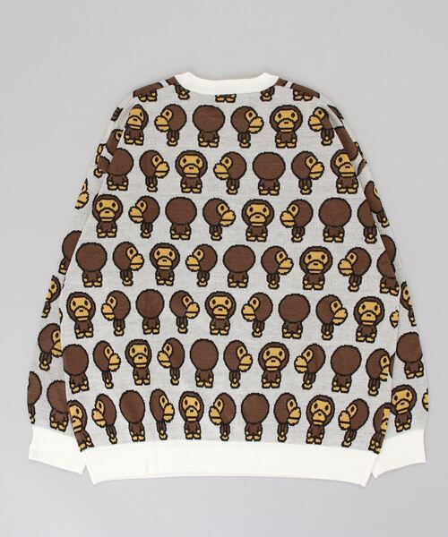 A BATHING APE（アベイシングエイプ）の「BABY MILO OVERSIZED KNIT L