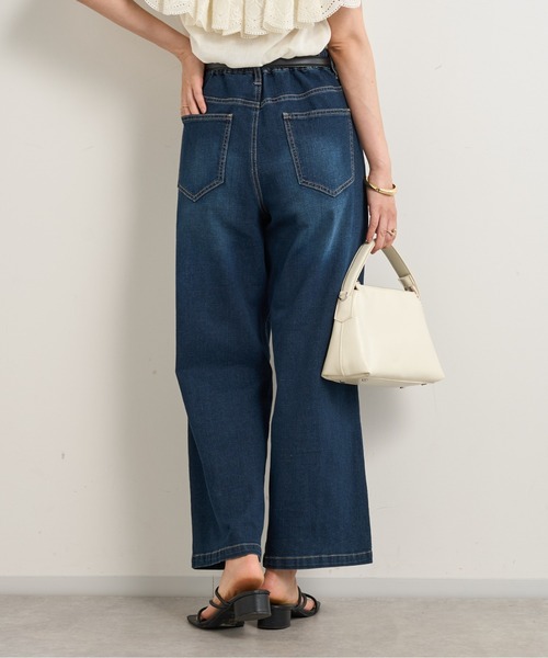 3サイズ展開》リラックスセミワイドデニム（デニムパンツ）｜un