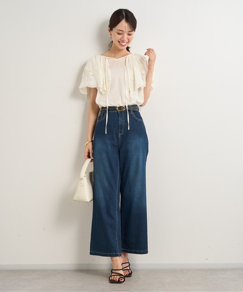 アンティミテ　リラックスデニム 3サイズ展開》リラックスセミワイドデニム（デニムパンツ）｜un