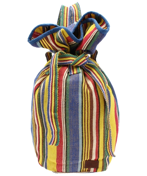 チャイハネ(チャイハネ)の「【チャイハネ】ネパール手織りコットンBIGリュック(バックパック/リュック・メンズ・ホワイト/パープル/ホワイト×ブルー/イエロー系その他/レッド系その他/ブルー/グリーン/レッド/ブルー系その他/ダークブルー/グリーン系その他・FREE)」の9枚目の写真