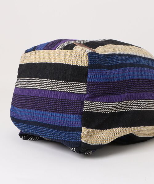 チャイハネ(チャイハネ)の「【チャイハネ】ネパール手織りコットンBIGリュック(バックパック/リュック・メンズ・ホワイト/パープル/ホワイト×ブルー/イエロー系その他/レッド系その他/ブルー/グリーン/レッド/ブルー系その他/ダークブルー/グリーン系その他・FREE)」の13枚目の写真