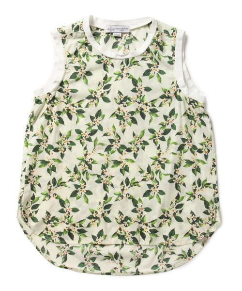 B:MING by BEAMS(ビーミングバイビームス)の「<InRed 6・7月号掲載>ビーミング by ビームス / プリントノースリーブブラウス(シャツ/ブラウス・レディース・ネイビー/サックスブルー/ホワイト/オフホワイト・ONE SIZE)」の5枚目の写真