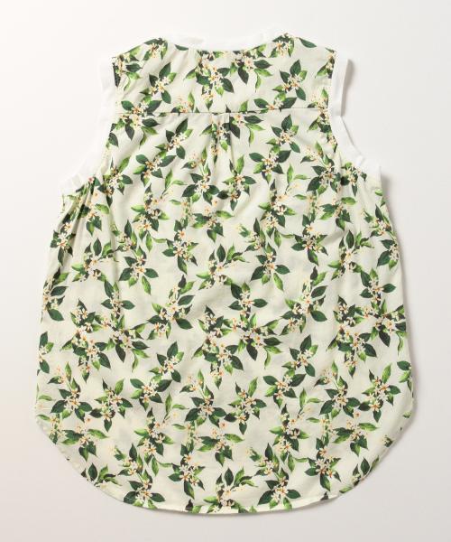 B:MING by BEAMS(ビーミングバイビームス)の「<InRed 6・7月号掲載>ビーミング by ビームス / プリントノースリーブブラウス(シャツ/ブラウス・レディース・ネイビー/サックスブルー/ホワイト/オフホワイト・ONE SIZE)」の11枚目の写真