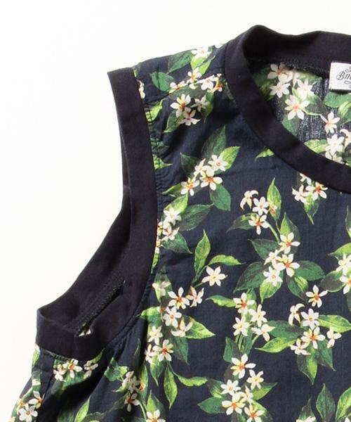 B:MING by BEAMS(ビーミングバイビームス)の「<InRed 6・7月号掲載>ビーミング by ビームス / プリントノースリーブブラウス(シャツ/ブラウス・レディース・ネイビー/サックスブルー/ホワイト/オフホワイト・ONE SIZE)」の17枚目の写真