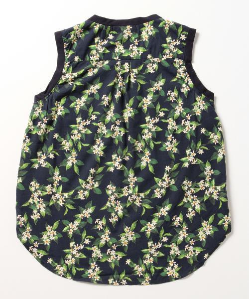 B:MING by BEAMS(ビーミングバイビームス)の「<InRed 6・7月号掲載>ビーミング by ビームス / プリントノースリーブブラウス(シャツ/ブラウス・レディース・ネイビー/サックスブルー/ホワイト/オフホワイト・ONE SIZE)」の19枚目の写真