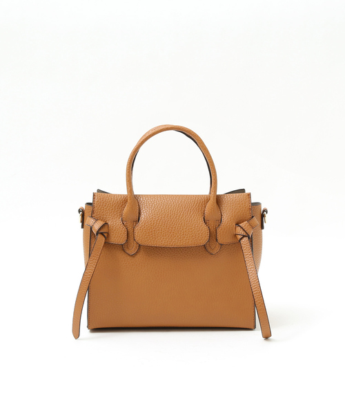 Abahouse Devinette(ドゥヴィネット)の「【Avancer】2WAYハンドバッグ(ハンドバッグ・レディース・キャメル/ブラック/ダークブラウン・フリー)」の1枚目の写真