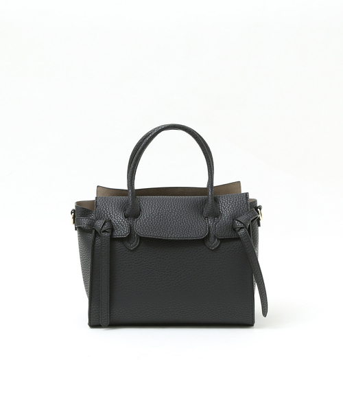 Abahouse Devinette(ドゥヴィネット)の「【Avancer】2WAYハンドバッグ(ハンドバッグ・レディース・キャメル/ブラック/ダークブラウン・フリー)」の2枚目の写真