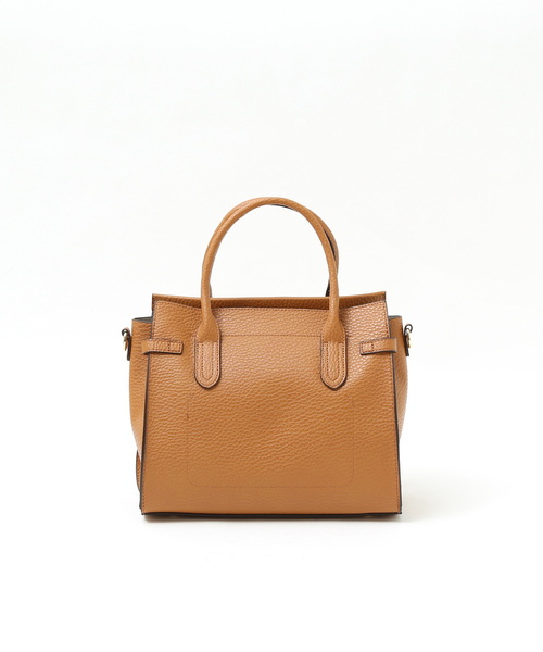 Abahouse Devinette(ドゥヴィネット)の「【Avancer】2WAYハンドバッグ(ハンドバッグ・レディース・キャメル/ブラック/ダークブラウン・フリー)」の7枚目の写真