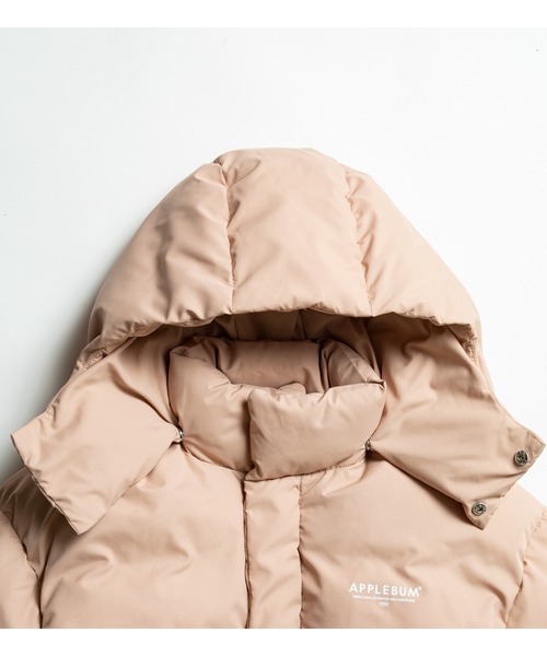 APPLEBUM（アップルバム）の「Innercotton Hood Jacket（ダウンジャケット/コート・メンズ・ベージュ/ネイビー/オレンジ・MEDIUM/LARGE/X-LARGE）」の8枚目の写真