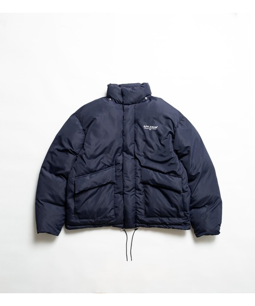APPLEBUM（アップルバム）の「Innercotton Hood Jacket（ダウンジャケット/コート・メンズ・ベージュ/ネイビー/オレンジ・MEDIUM/LARGE/X-LARGE）」の10枚目の写真