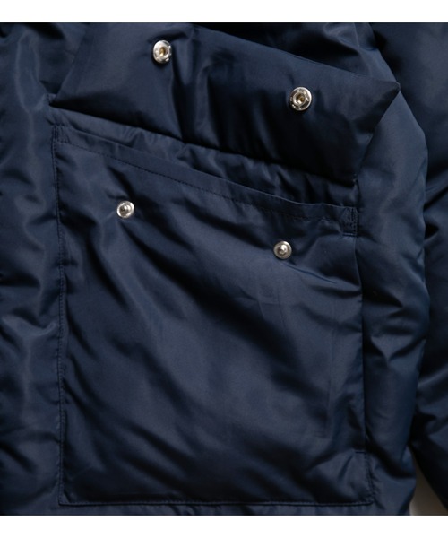 APPLEBUM（アップルバム）の「Innercotton Hood Jacket（ダウンジャケット/コート・メンズ・ベージュ/ネイビー/オレンジ・MEDIUM/LARGE/X-LARGE）」の12枚目の写真