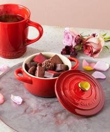 Le Creuset（ルクルーゼ）の「ミニ・ココット  (ゴールド ハートツマミ)（食器・メンズ）」