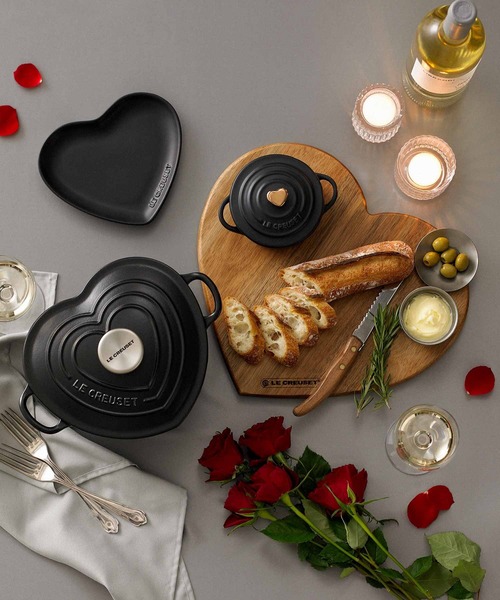Le Creuset（ルクルーゼ）の「ミニ・ココット (ゴールド ハート