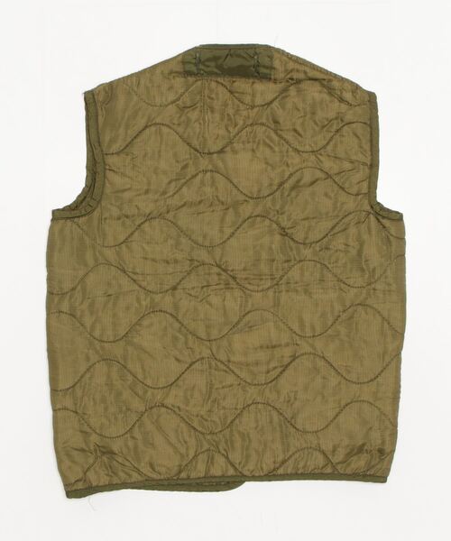 AUTHEN（オーセン）の「【AUTHEN】オーセン/ アップサイクル　ミリタリーベスト(チャイナボタン）（ベスト・レディース・オリーブ・MEDIUM/X-SMALL/SMALL）」の3枚目の写真