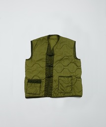 AUTHEN | 【AUTHEN】オーセン/ アップサイクル　ミリタリーベスト(チャイナボタン）(ベスト)