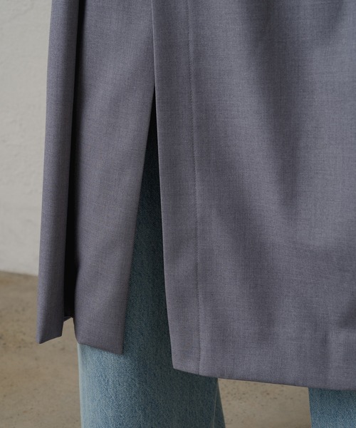 LOUNGEDRESS BASICトレンチコート グレー