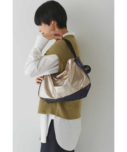 【美品】ジャックゴム　サイドリボン　ショルダー　2way バッグ　ポーチ付 美品】ジャックゴム サイドリボン ショルダー バッグ 2way ポーチ付
