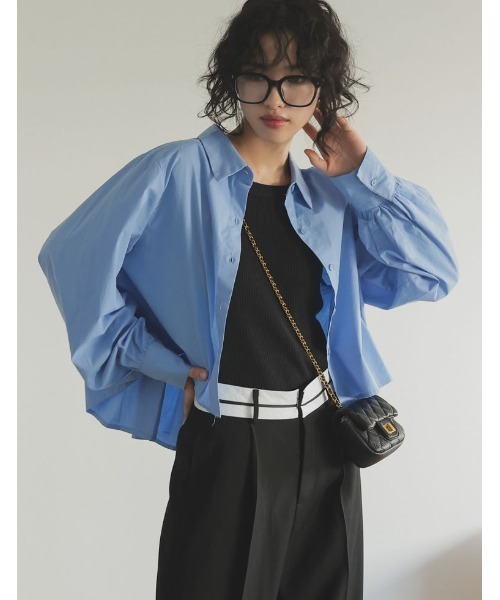 【オープニング 大放出セール】 Re:EDIT（リエディ）の「[辻元舞さん着用][2023S/S COLLECTION トップス
