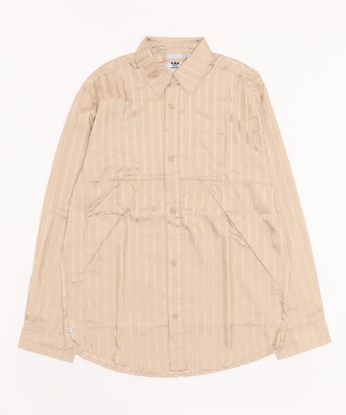 adidas（アディダス）の「アディダス RIFTA シティボーイ 長袖オーバーサイズシャツ / アディダスオリジナルス adidas Originals（シャツ/ブラウス・メンズ・ブルー/ベージュ・SMALL/MEDIUM/LARGE/X-LARGE/XX-LARGE/X-SMALL/3XL）」の16枚目の写真