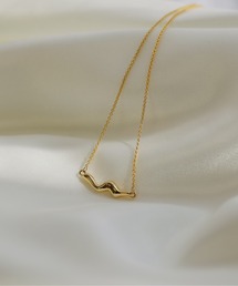 Jeudi（ジュディ）の「ニュアンスカーブネックレス（ネックレス）」