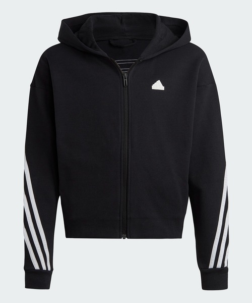 adidas(アディダス)の「フューチャーアイコン スリーストライプス フルジップパーカー / アディダス adidas(パーカー)」 WEAR