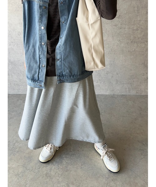 owndaily（オンデイリー）の「スウェットスカート（スカート・レディース・ブラック/グレー・FREE）」の14枚目の写真