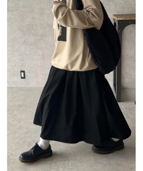 owndaily（オンデイリー）の「スウェットスカート（スカート・レディース・ブラック/グレー・FREE）」の17枚目の写真