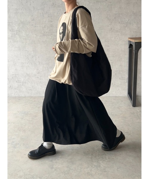 owndaily（オンデイリー）の「スウェットスカート（スカート・レディース・ブラック/グレー・FREE）」の16枚目の写真