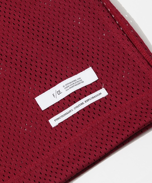 F/CE. （エフシーイー）の「F/CE. DESSAU MESH DRESS / エフシーイー デッサウメッシュドレス（シャツワンピース・レディース・ホワイト/グリーン/ブラック/レッド・FREE）」の16枚目の写真