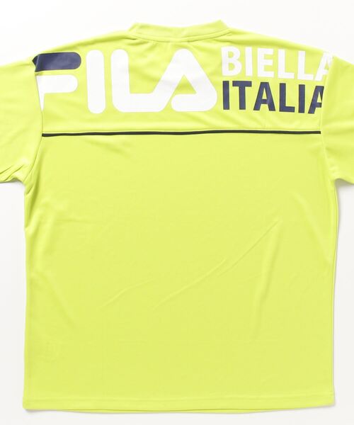 FILA（フィラ）の「フィラ FILA 冷感メッシュBIGTシャツ（Tシャツ/カットソー・メンズ・ネイビー/ブラック/グリーン・LL/3L/L/M/S）」の5枚目の写真
