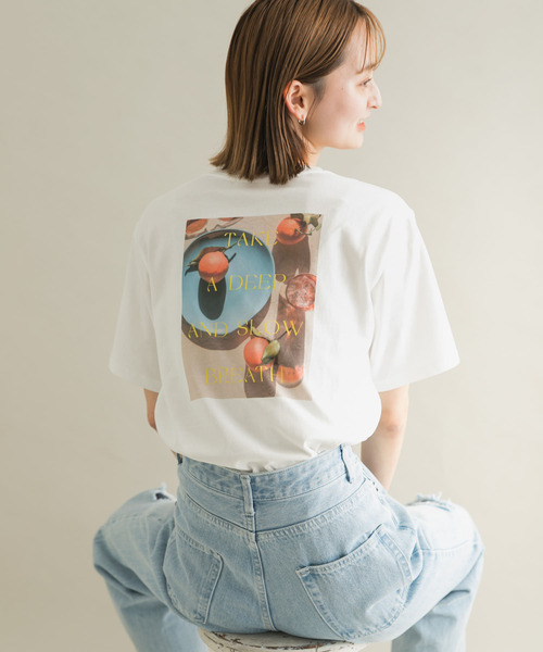 SENSE OF PLACE by URBAN RESEARCH（センスオブプレイスバイアーバンリサーチ）の「グラフィックTシャツ(半袖)（Tシャツ/カットソー・レディース・その他4/その他1/その他2/その他3/その他5・ONE）」の10枚目の写真