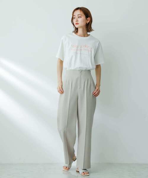 SENSE OF PLACE by URBAN RESEARCH（センスオブプレイスバイアーバンリサーチ）の「グラフィックTシャツ(半袖)（Tシャツ/カットソー・レディース・その他4/その他1/その他2/その他3/その他5・ONE）」の6枚目の写真