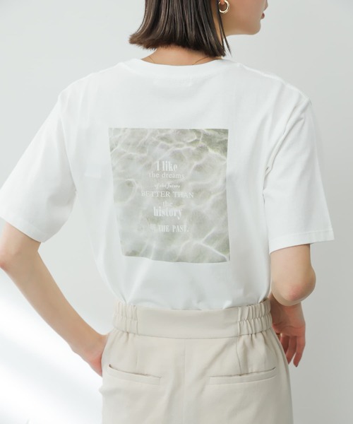 SENSE OF PLACE by URBAN RESEARCH（センスオブプレイスバイアーバンリサーチ）の「グラフィックTシャツ(半袖)（Tシャツ/カットソー・レディース・その他4/その他1/その他2/その他3/その他5・ONE）」の18枚目の写真
