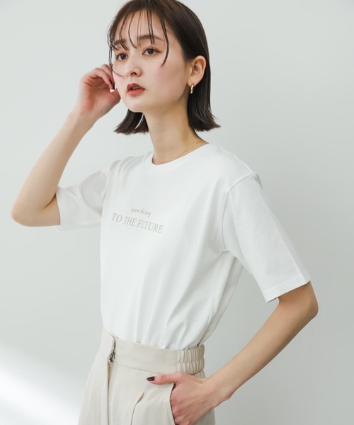 SENSE OF PLACE by URBAN RESEARCH（センスオブプレイスバイアーバンリサーチ）の「グラフィックTシャツ(半袖)（Tシャツ/カットソー・レディース・その他4/その他1/その他2/その他3/その他5・ONE）」の14枚目の写真