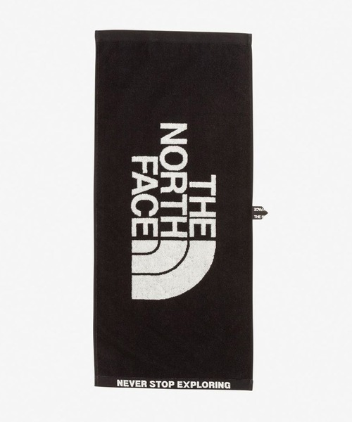 THE NORTH FACE(ザノースフェイス)の「THE NORTH FACE/ザ・ノース・フェイス タオル コンフォートコットンタオル M NN22101(タオル・メンズ・ホワイト/ブラック/ダークラベンダー/サンドグレー・48㎝/M)」の1枚目の写真
