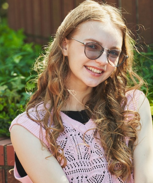 MERLOT(メルロー)の「UVカットクリアカラーボストンサングラス(サングラス・レディース・ブラック/ブラウン/ブルー・FREE)」の17枚目の写真