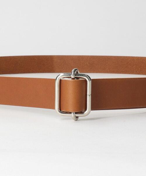 ART BROWN(アートブラウン)の「<ART BROWN>レザーベルト(ベルト・レディース・ブラック/ブラウン・FREE)」の4枚目の写真