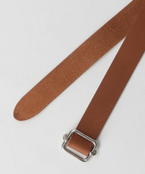 ART BROWN(アートブラウン)の「<ART BROWN>レザーベルト(ベルト・レディース・ブラック/ブラウン・FREE)」の5枚目の写真