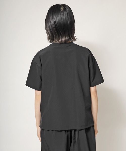 THOUSAND MILE（サウザンドマイル）の「THOUSAND MILE/サウザンドマイル ROOMY FLARE PANTS SET UP セットアップ（Tシャツ/カットソー・レディース・ブラック/オリーブ/ダークグレー・FREE）」の5枚目の写真