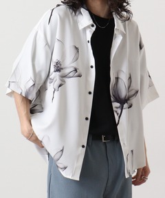 再入荷・サステナブル】コットンギャザーフリル2WAYブラウス（シャツ 