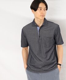 TAKEO KIKUCHI | 【抗菌防臭】ハニカムメランジ ポロシャツ ベーシックカラー(ポロシャツ)