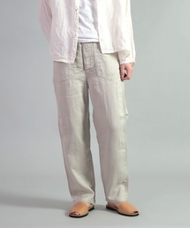 [OMNIGOD womens / オムニゴッド]　リネンツイル PWイージーパンツ