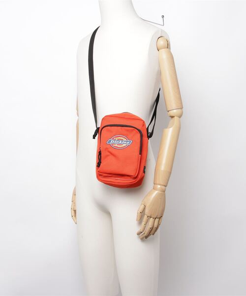 Dickies（ディッキーズ）の「Dickies/ディッキーズ アイコン ミニ ショルダーバッグ DK DER ICON MINI SHOULDER（ショルダーバッグ・メンズ・ブラック/グリーン/ピンク/ブルー/ベージュ/オレンジ・FREE）」の10枚目の写真