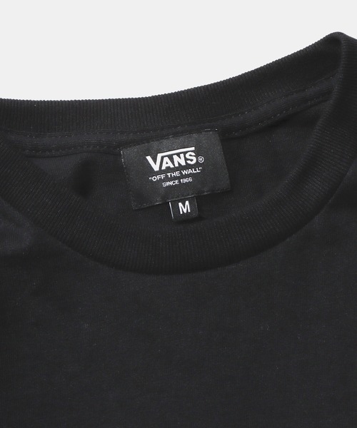 VANS（バンズ）の「VANS/ヴァンズ M COLOR&CHECKER LOGO SS TEE Tシャツ（Tシャツ/カットソー・メンズ・ブラック/イエロー/ホワイト・M/L/XL）」の9枚目の写真