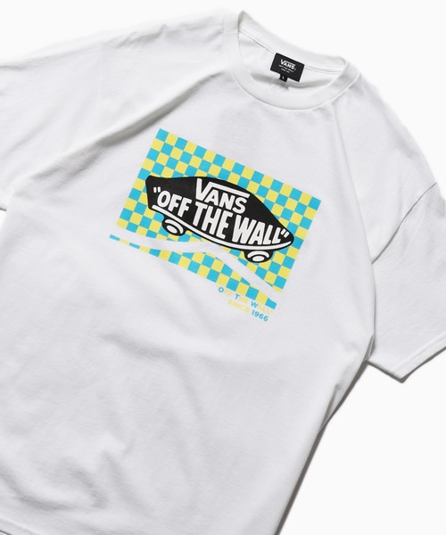 VANS（バンズ）の「VANS/ヴァンズ M COLOR&CHECKER LOGO SS TEE Tシャツ（Tシャツ/カットソー・メンズ・ブラック/イエロー/ホワイト・M/L/XL）」の22枚目の写真