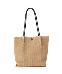 SHOO・LA・RUE | 雑材風細ハンドルトートバッグ(トートバッグ)