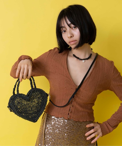 Casselini（キャセリーニ）の「Casselini(キャセリーニ)ラフィアハート