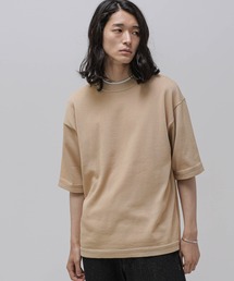NANO universe | LB.03/「WAGAMI」クルーネックニットTシャツ ハーフスリーブ(Tシャツ/カットソー)