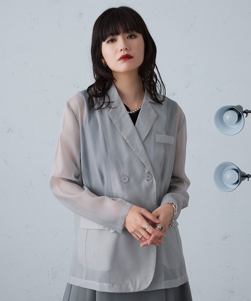 Ellno de Mavie（エルノデメヴィ）の「シアーテーラードジャケット
