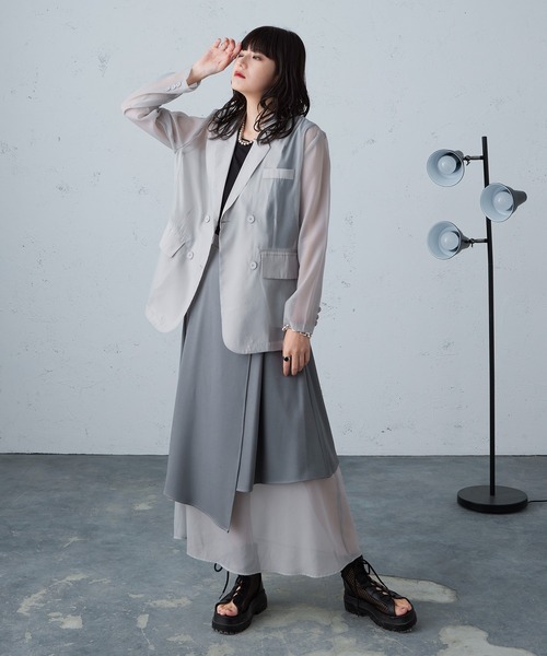 Ellno de Mavie（エルノデメヴィ）の「シアーテーラードジャケット